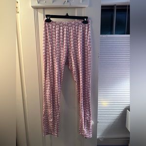 Roller Rabbit pink elephant pajama bottoms